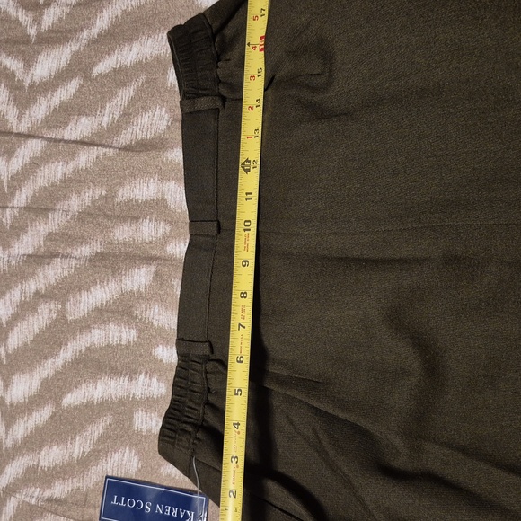 KAREN SCOTT - Vintage Olive Green Women's Skirt - Picture 11 of 12